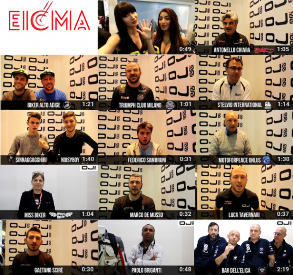 EICMA 2017 - Le video interviste!