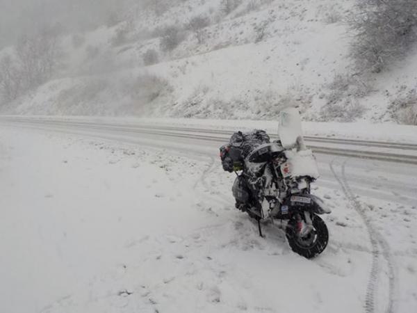 Marco De Musso: viaggare in Vespa si può (anche sotto la neve!)