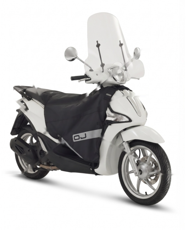 Scooter con coprigambe Pro Leg montato