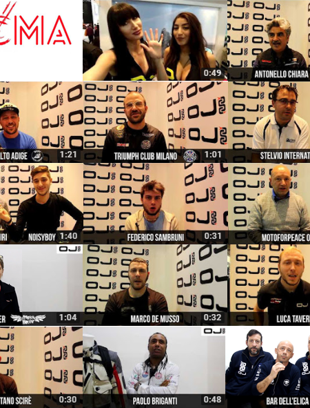 EICMA 2017 - Le video interviste!