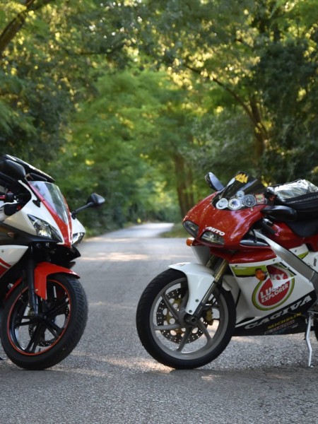 Mattia e Gianluca: due 125 a Capo Nord